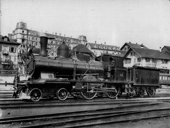 Schnellzuglokomotive A 2/4 Nr. 418 der Schweizerischen Bundesbahnen